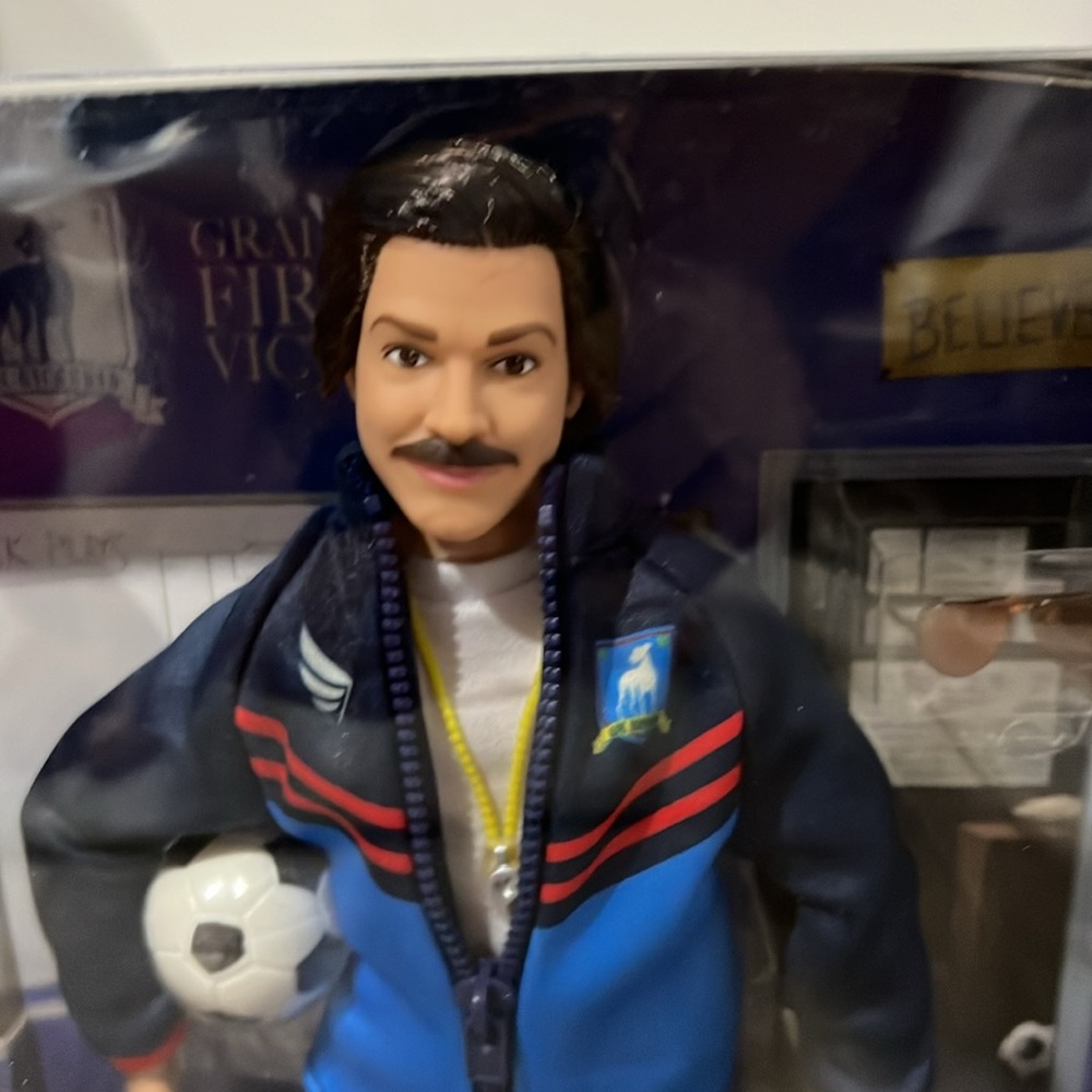 MATTEL BARBIE TED LASSO DOLL - Picture 3 of 5